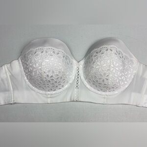 AG WHT Strapless, 38DD, *P1092